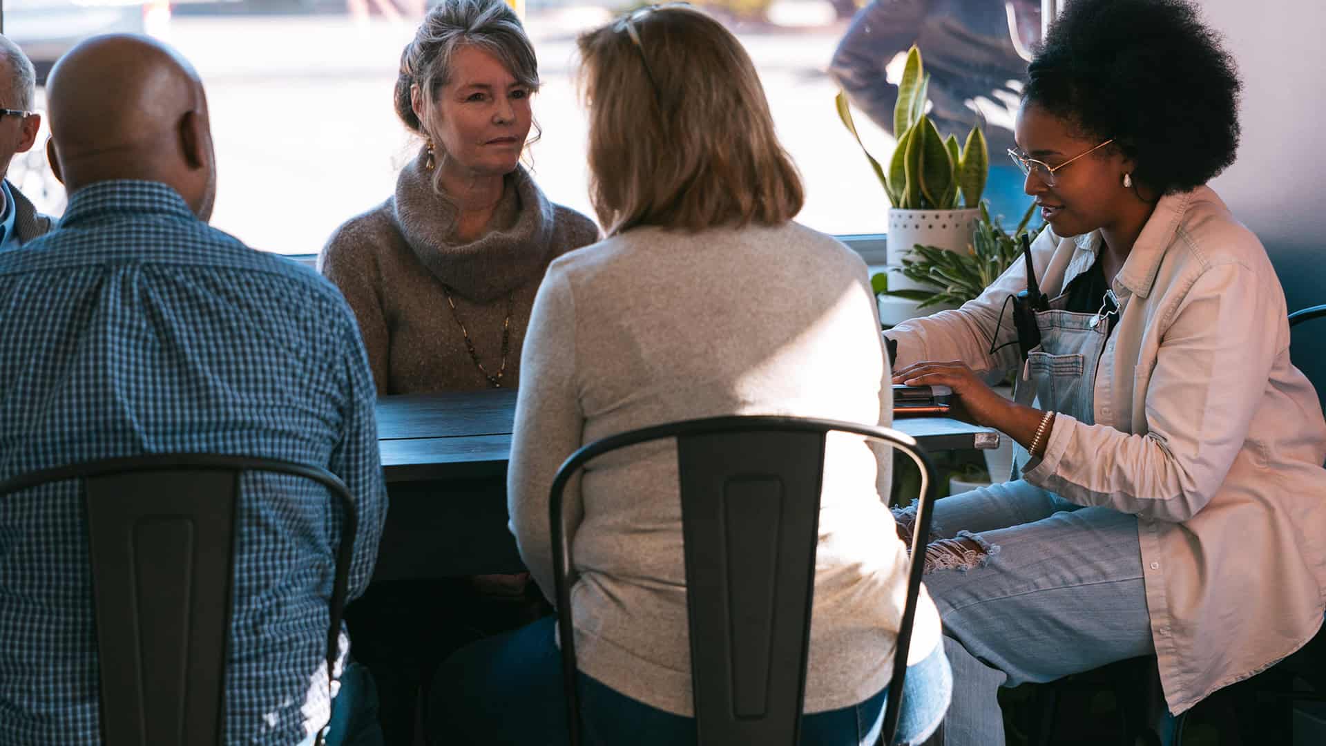 North Way Beaver Valley new attenders getting to know each other