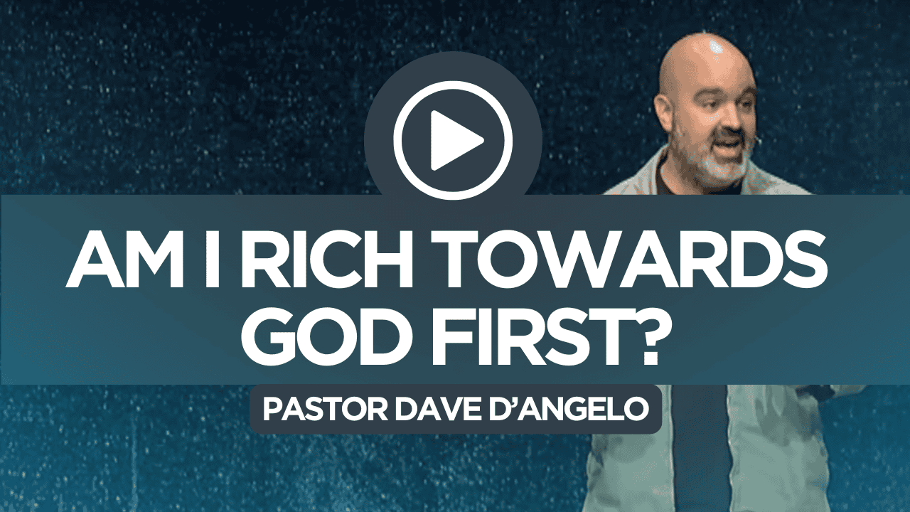 Am I Rich Towards God First