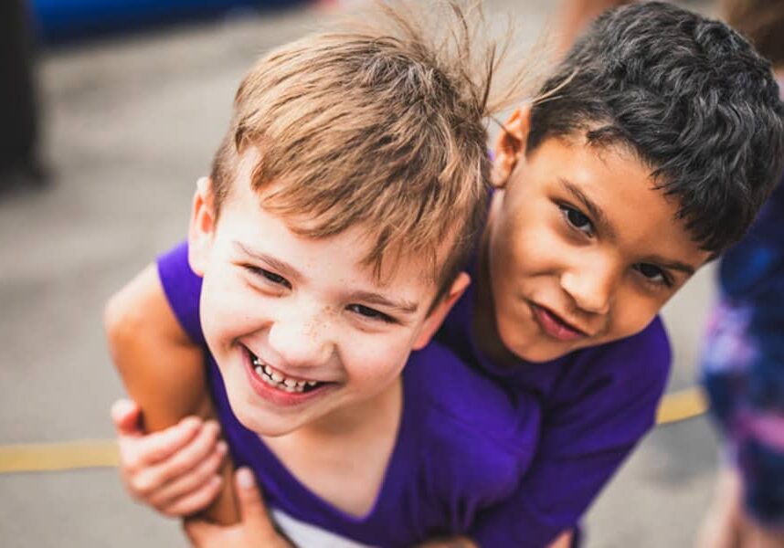 Young boys at North Way Sewickley Valley kids ministry