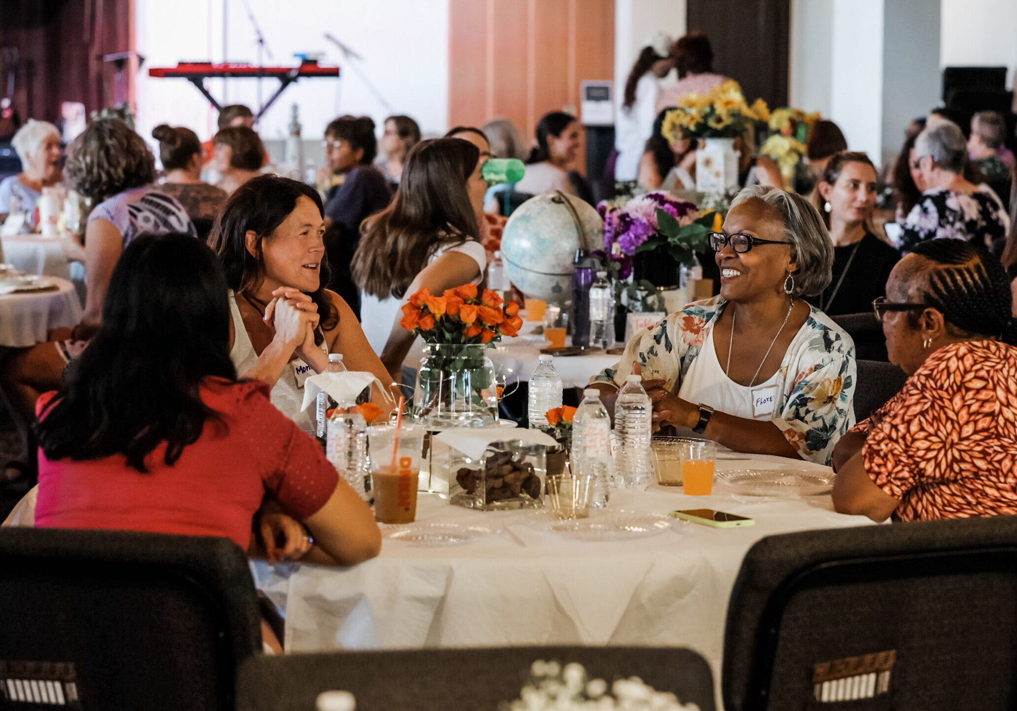 An image of women conversing