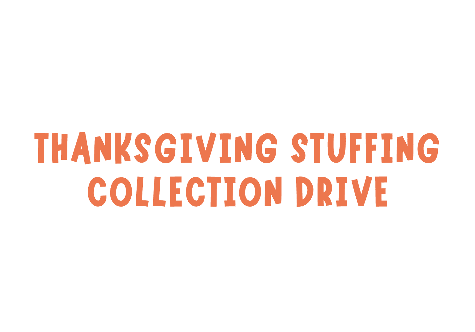 Thanksgiving Food Drive  Thumbnail